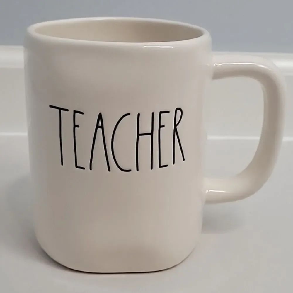 Rae Dunn Artisan Teacher Coffee Mug